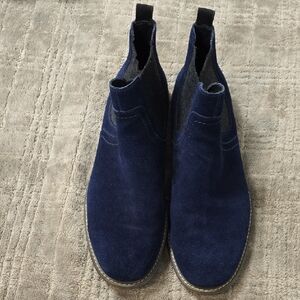 The Rail Men's Navy Chukka Boots